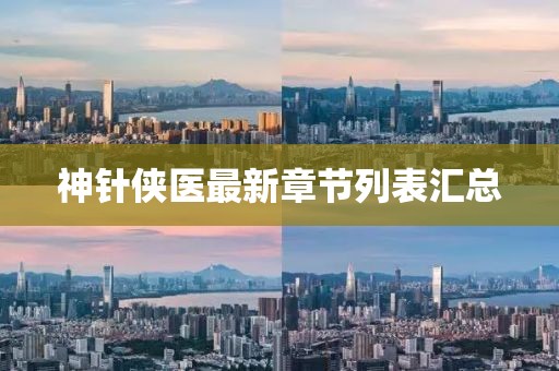 神針俠醫(yī)最新章節(jié)列表匯總