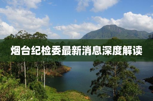 煙臺紀檢委最新消息深度解讀