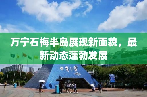 萬寧石梅半島展現(xiàn)新面貌，最新動態(tài)蓬勃發(fā)展