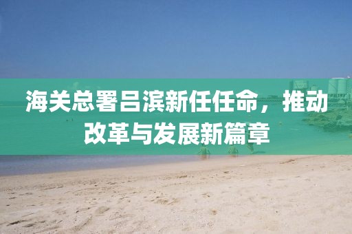 海關(guān)總署呂濱新任任命，推動(dòng)改革與發(fā)展新篇章