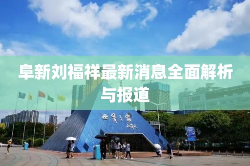 阜新劉福祥最新消息全面解析與報道