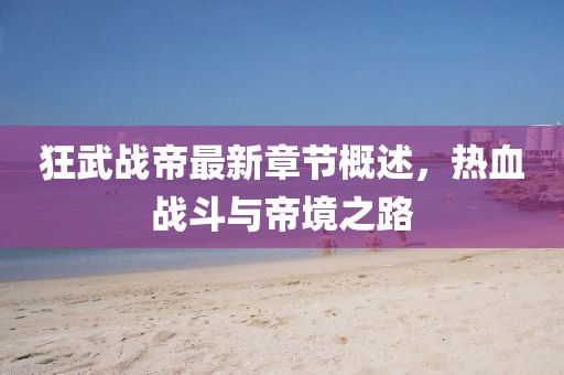 狂武戰(zhàn)帝最新章節(jié)概述，熱血戰(zhàn)斗與帝境之路