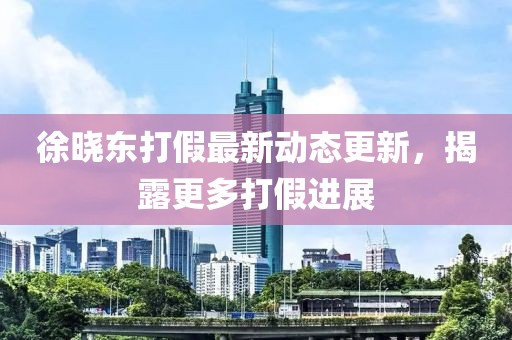 徐曉東打假最新動態(tài)更新，揭露更多打假進展