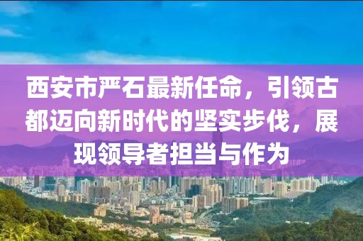 西安市嚴石最新任命，引領古都邁向新時代的堅實步伐，展現(xiàn)領導者擔當與作為