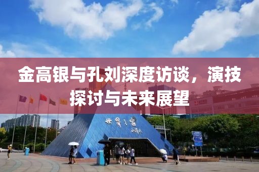 金高銀與孔劉深度訪談，演技探討與未來(lái)展望