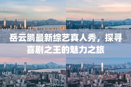 岳云鵬最新綜藝真人秀，探尋喜劇之王的魅力之旅