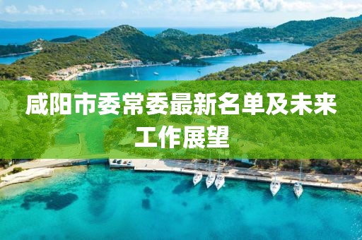 咸陽市委常委最新名單及未來工作展望