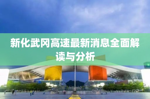 新化武岡高速最新消息全面解讀與分析