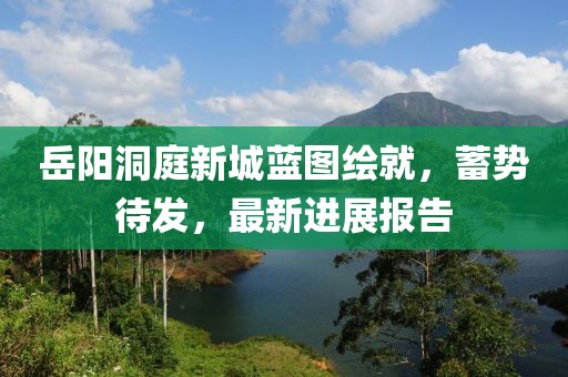 岳陽洞庭新城藍(lán)圖繪就，蓄勢待發(fā)，最新進(jìn)展報告