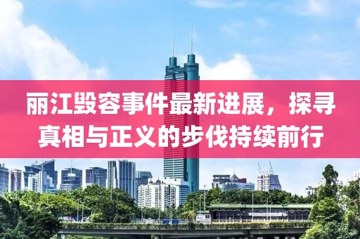 麗江毀容事件最新進(jìn)展，探尋真相與正義的步伐持續(xù)前行