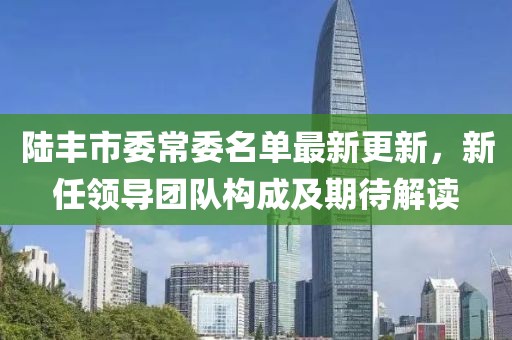 陸豐市委常委名單最新更新，新任領(lǐng)導(dǎo)團(tuán)隊(duì)構(gòu)成及期待解讀