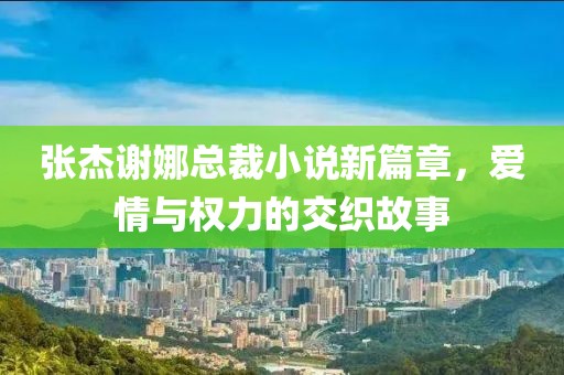張杰謝娜總裁小說新篇章，愛情與權(quán)力的交織故事