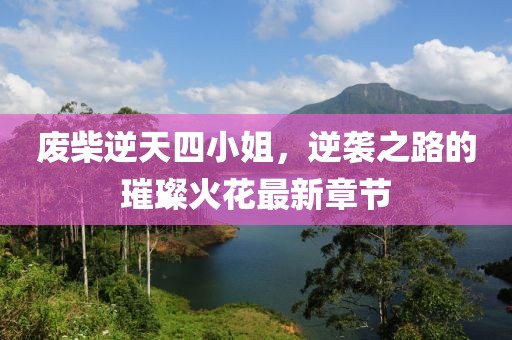 廢柴逆天四小姐，逆襲之路的璀璨火花最新章節(jié)