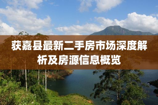 獲嘉縣最新二手房市場深度解析及房源信息概覽