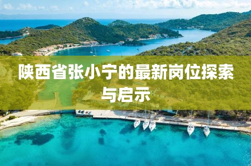 陜西省張小寧的最新崗位探索與啟示