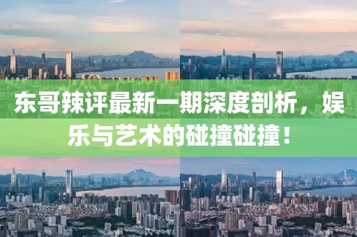 東哥辣評(píng)最新一期深度剖析，娛樂與藝術(shù)的碰撞碰撞！