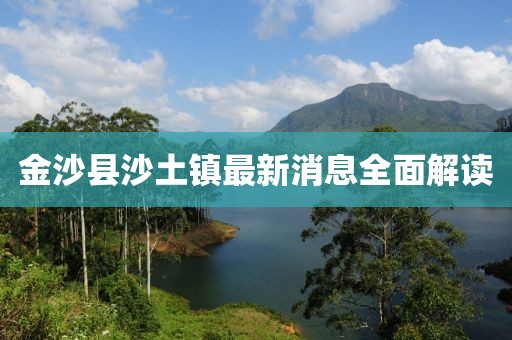 金沙縣沙土鎮(zhèn)最新消息全面解讀