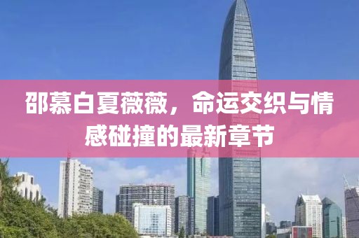 邵慕白夏薇薇，命運(yùn)交織與情感碰撞的最新章節(jié)