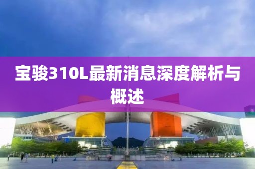 寶駿310L最新消息深度解析與概述