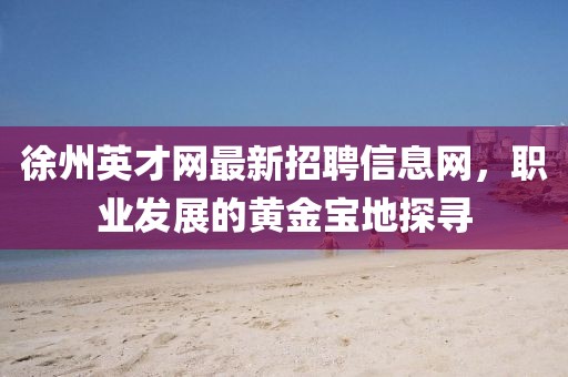 徐州英才網(wǎng)最新招聘信息網(wǎng)，職業(yè)發(fā)展的黃金寶地探尋