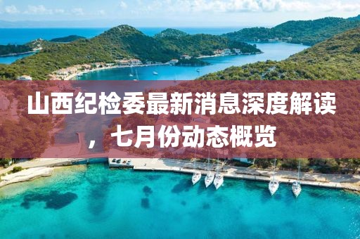 山西紀(jì)檢委最新消息深度解讀，七月份動態(tài)概覽