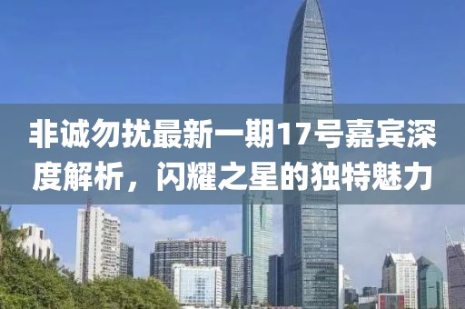 非誠勿擾最新一期17號(hào)嘉賓深度解析，閃耀之星的獨(dú)特魅力