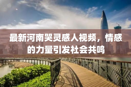 最新河南哭靈感人視頻，情感的力量引發(fā)社會(huì)共鳴