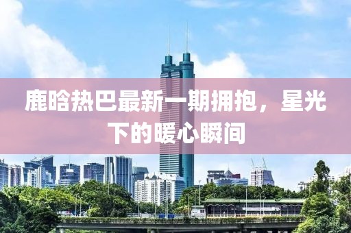 鹿晗熱巴最新一期擁抱，星光下的暖心瞬間