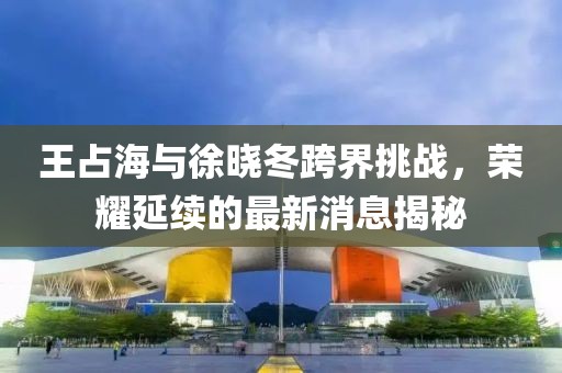 王占海與徐曉冬跨界挑戰(zhàn)，榮耀延續(xù)的最新消息揭秘
