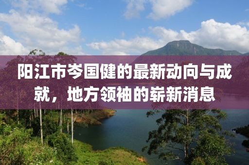 陽(yáng)江市岑國(guó)健的最新動(dòng)向與成就，地方領(lǐng)袖的嶄新消息
