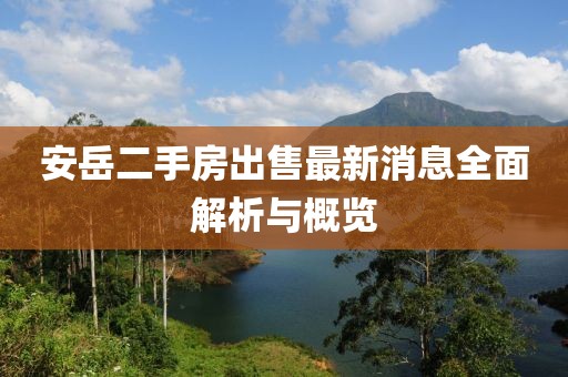 安岳二手房出售最新消息全面解析與概覽