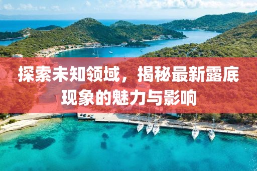 探索未知領(lǐng)域，揭秘最新露底現(xiàn)象的魅力與影響