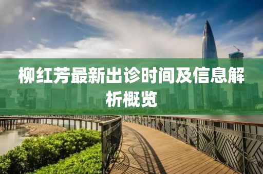 柳紅芳最新出診時(shí)間及信息解析概覽