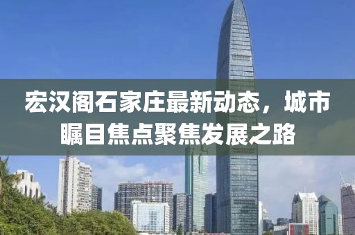 宏漢閣石家莊最新動態(tài)，城市矚目焦點聚焦發(fā)展之路