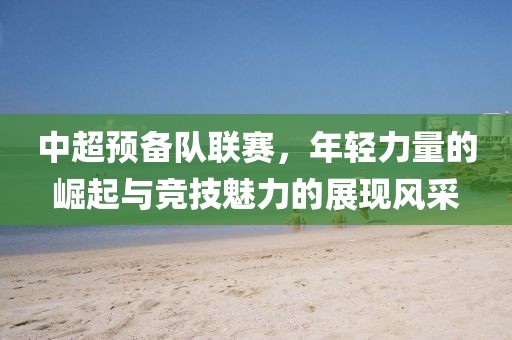 中超預備隊聯(lián)賽，年輕力量的崛起與競技魅力的展現(xiàn)風采