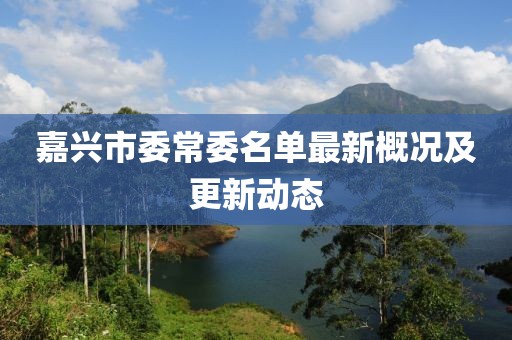 嘉興市委常委名單最新概況及更新動(dòng)態(tài)