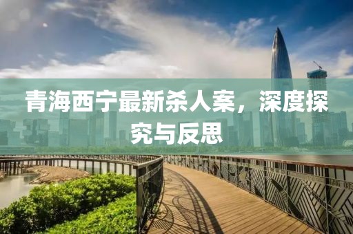 青海西寧最新殺人案，深度探究與反思