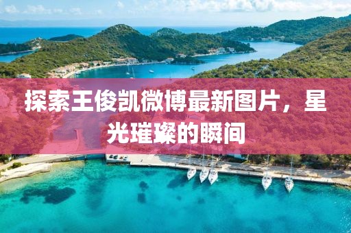 探索王俊凱微博最新圖片，星光璀璨的瞬間