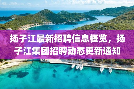 揚(yáng)子江最新招聘信息概覽，揚(yáng)子江集團(tuán)招聘動(dòng)態(tài)更新通知