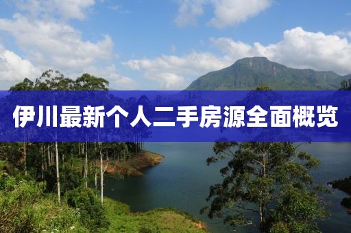 伊川最新個人二手房源全面概覽