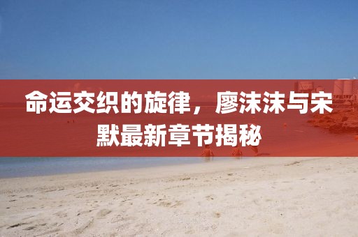 命運(yùn)交織的旋律，廖沫沫與宋默最新章節(jié)揭秘