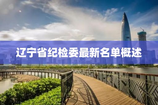 遼寧省紀(jì)檢委最新名單概述