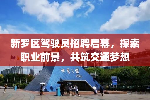 新羅區(qū)駕駛員招聘啟幕，探索職業(yè)前景，共筑交通夢(mèng)想