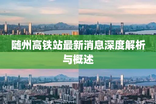 隨州高鐵站最新消息深度解析與概述